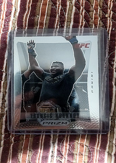 2022 Panini Prizm UFC #12 Francis Ngannou Flashback — front
