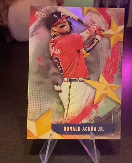 2025 Topps Series 1 Stars of MLB #SMLB-16 Ronald Acuña Jr. — front