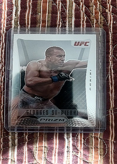2022 Panini Prizm UFC #10 Georges St-Pierre — front