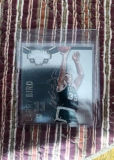 1994-95 Fleer Totally Certified #15 Larry Bird — front