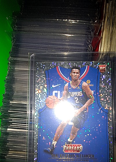 2018-19 Panini Threads #111 Shai Gilgeous-Alexander — front