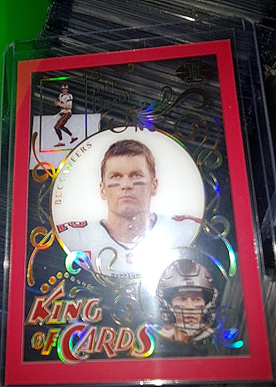 2021 Panini Illusions King of Cards #KC-2 Tom Brady — front