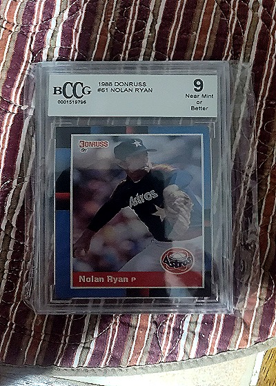 1988 Donruss #61 Nolan Ryan — front