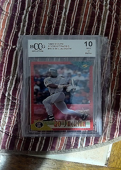 1994 Score Rookie/Traded #Bo Jackson — front