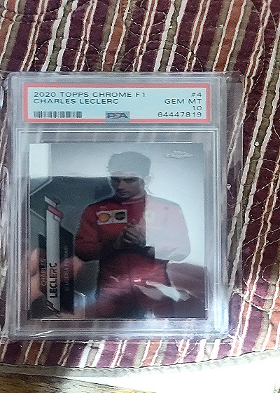 2020 Topps Chrome F1 #4 Charles Leclerc — front