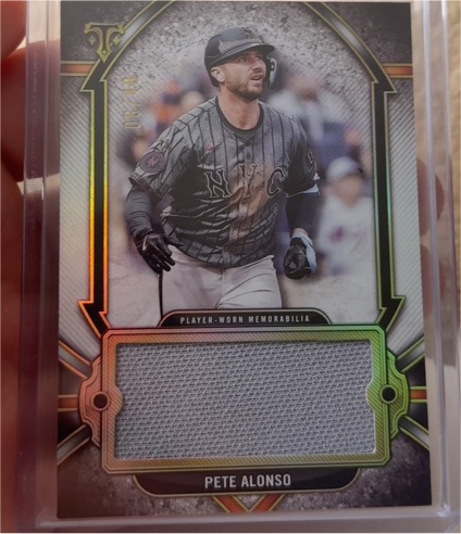 2024 Topps Triple Threads #SJR-PA Pete Alonso — front