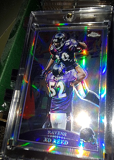 2004 Topps Chrome Ed Reed — front