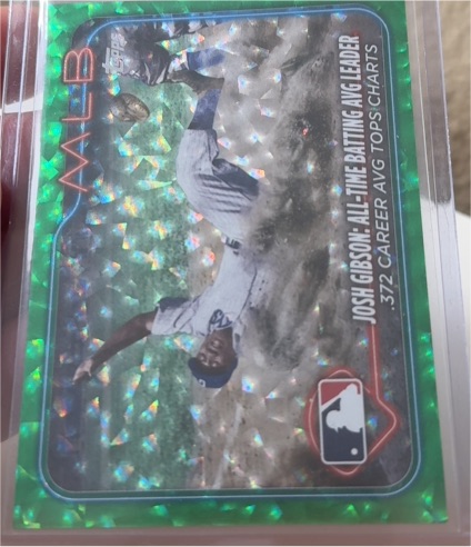 2024 Topps Update #US191 Josh Gibson — front