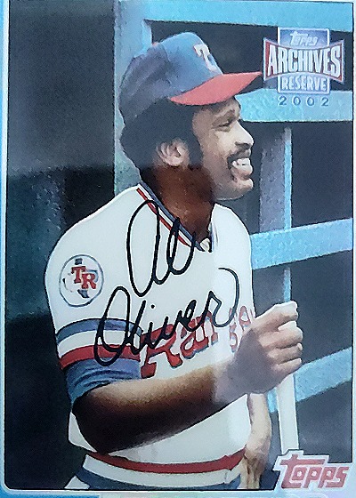 2002 Topps Archives Reserve #3 Al Oliver — front