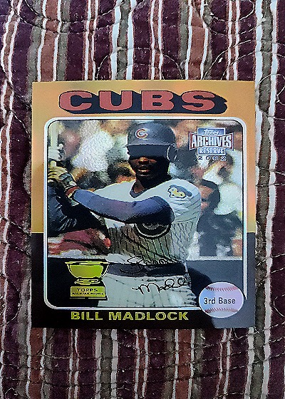 2002 Topps Archives Reserve #119 Bill Madlock — front