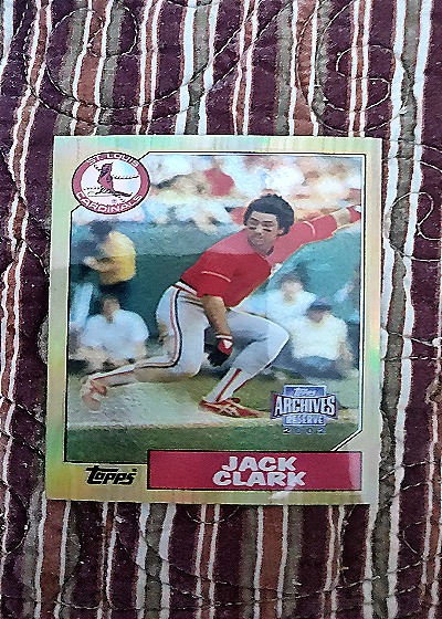 2002 Topps Archives #58 Jack Clark — front