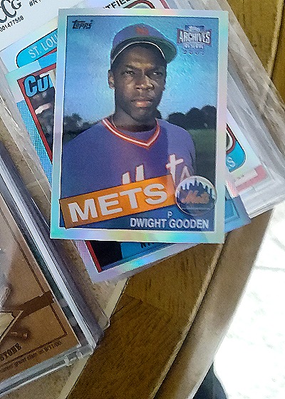 1985 Topps #620 Dwight Gooden — front