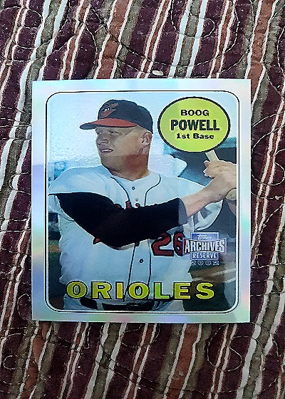 2002 Topps Archives Reserve #86 Boog Powell — front