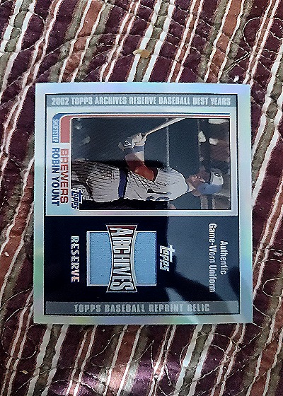 2002 Topps Archives Reserve #96 Robin Yount — front