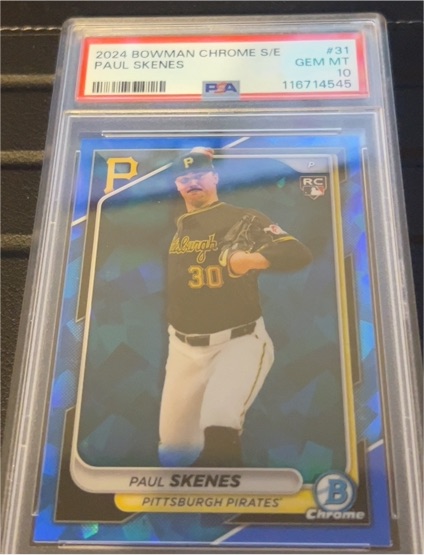 2024 Bowman Chrome #31 Paul Skenes — front