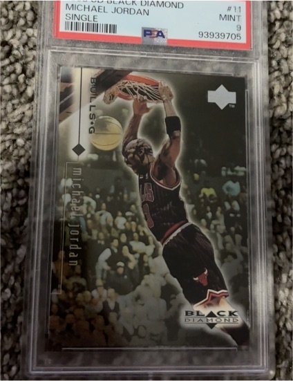 1998 Upper Deck Black Diamond #11 Michael Jordan — front