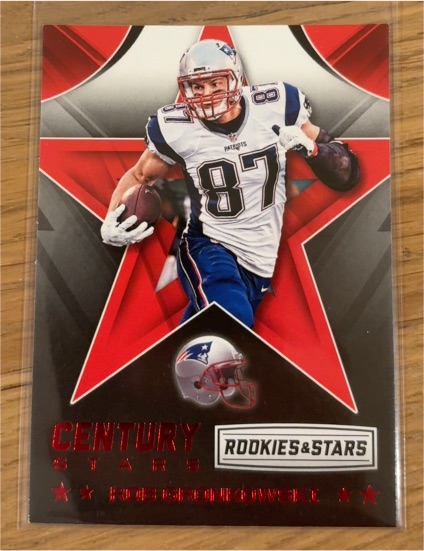 2016 Panini Rookies & Stars Century Stars #2 Rob Gronkowski — front