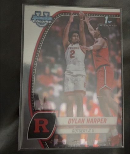 2024-25 Bowman University Chrome #22 Dylan Harper — front