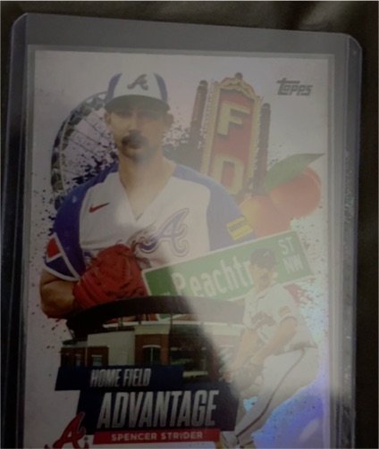 2025 Topps Series 2 #HA-23 Spencer Strider Home Field Advantage — front