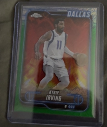 2024-25 Topps Chrome #117 Kyrie Irving — front