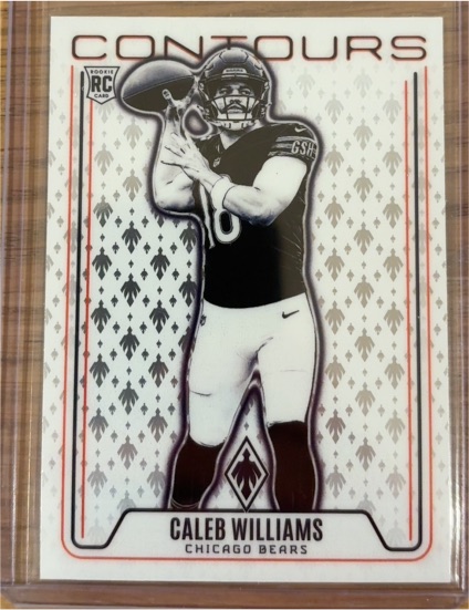 2024 Panini Phoenix #CON-CWS Caleb Williams Contours Rookie — front
