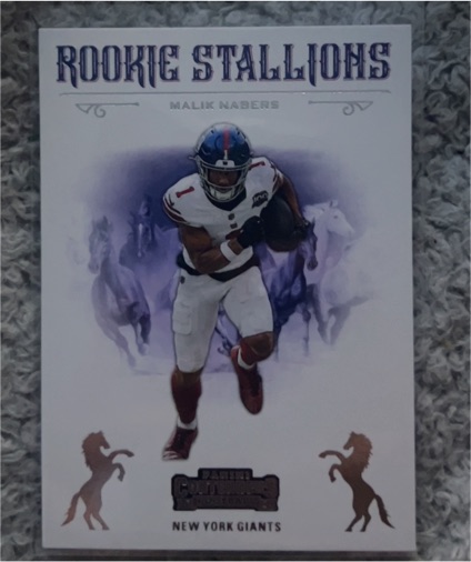 2024 Panini Contenders #6 Malik Nabers Rookie Stallions — front