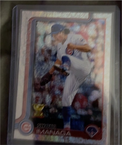 2025 Topps #? Syoya Managa — front