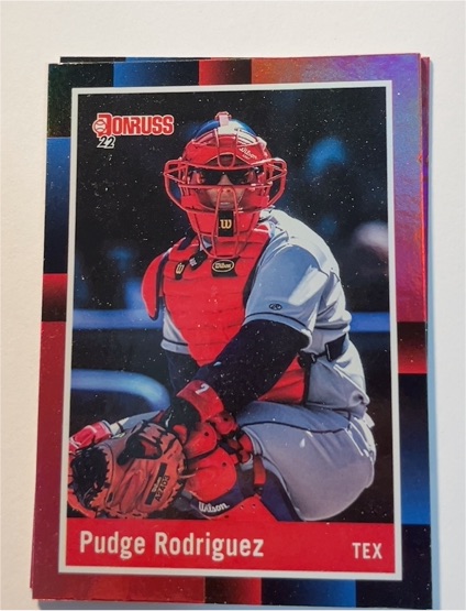 2022 Donruss 1988 Retro #276 Pudge Rodriguez — front