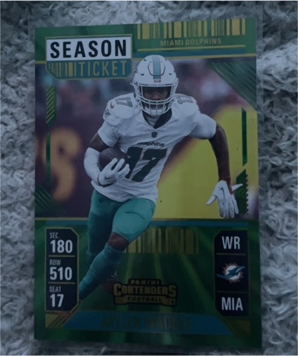 2024 Panini Contenders Season Ticket #63 Jaylen Waddle — front