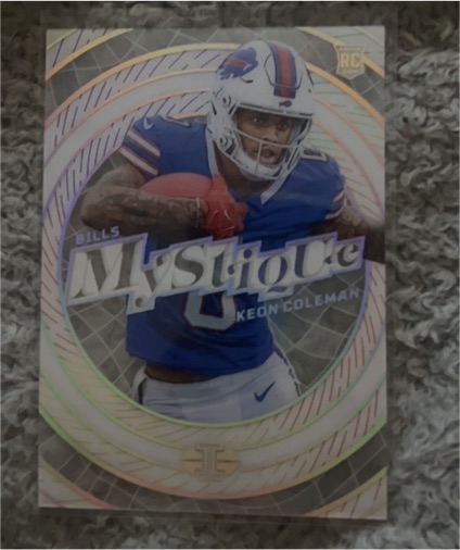 2024 Panini Illusions #16 Keon Coleman Mystique — front