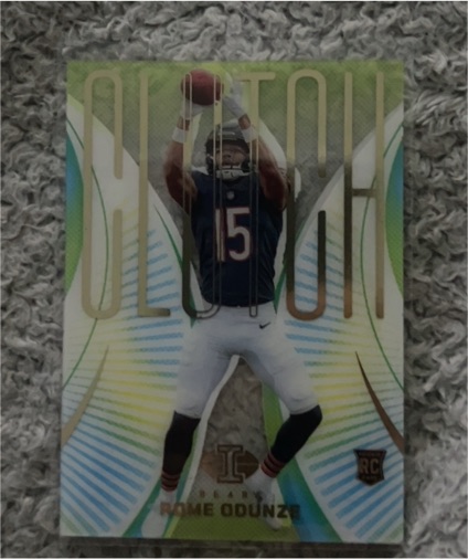 2024 Panini Illusions #4 Rome Odunze Clutch — front