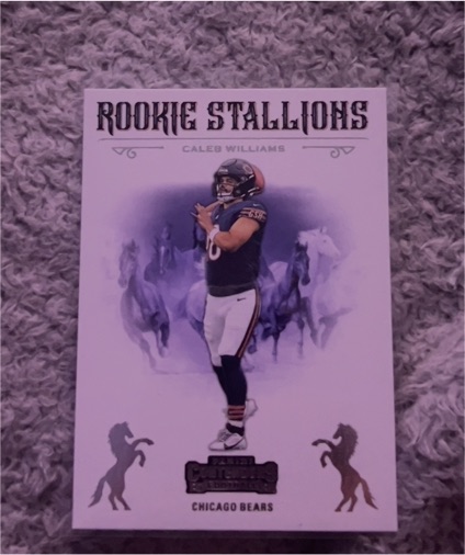 2024 Panini Contenders Rookie Stallions #1 Caleb Williams — front