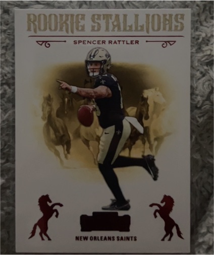 2024 Panini Contenders Rookie Stallions #11 Spencer Rattler — front