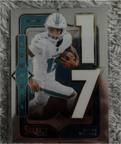 2024 Panini Select #17 Jaylen Waddle — front