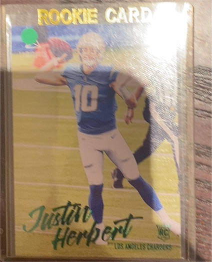 2020 Panini Chronicles #203 Justin Herbert — front