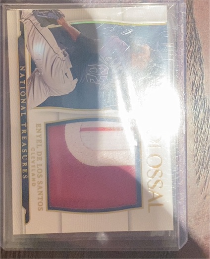 2022 Panini National Treasures Colossal Enyel De Los Santos — front