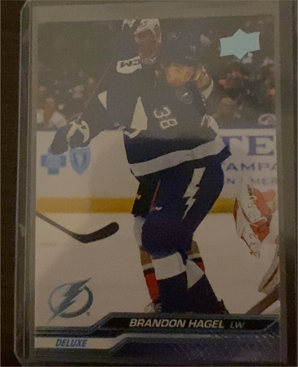 2023-24 Upper Deck Series 2 #412 Brandon Hagel — front