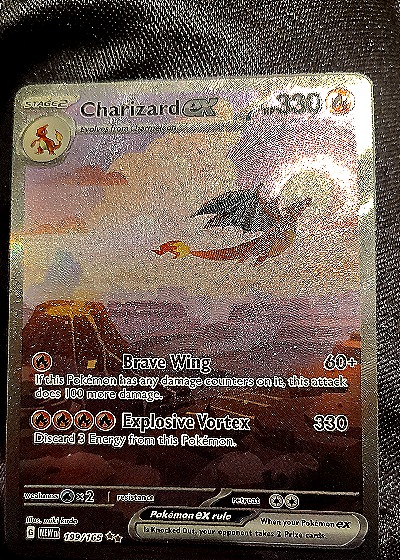 2023 Pokémon Scarlet & Violet 151 #199 Charizard EX — front