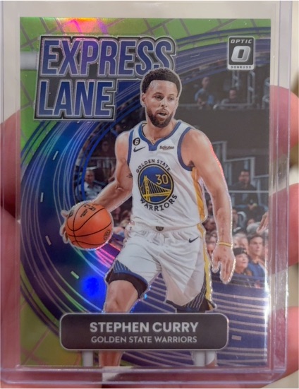 2022-23 Donruss Optic #2 Stephen Curry Express Lane — front