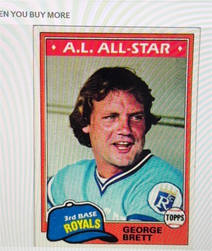 1981 Topps #700 George Brett — front