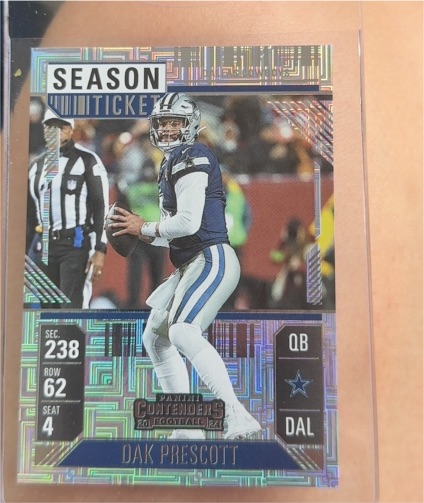2024 Panini Contenders #25 Dak Prescott — front