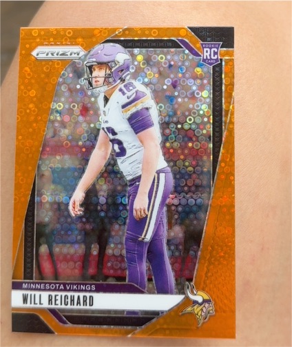 2024 Panini Prizm #396 Will Reichard — front