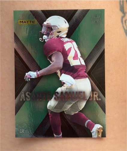 2021 Wild Card Matte X-Plode #MXP-23 Asante Samuel Jr. — front