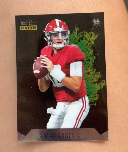 2021 Wild Card Matte #MRHR-3 Mac Jones — front