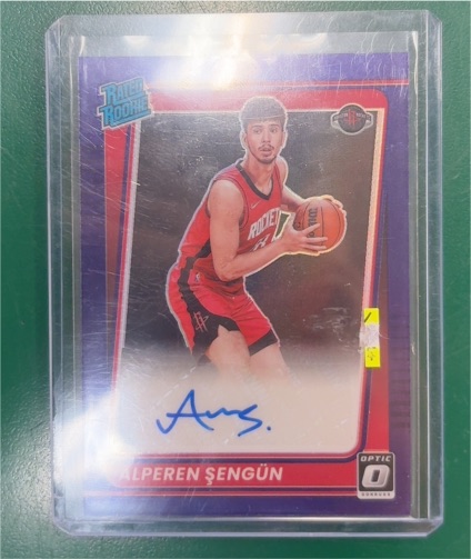 2021-22 Panini Donruss Optic #219 Alperen Sengun — front