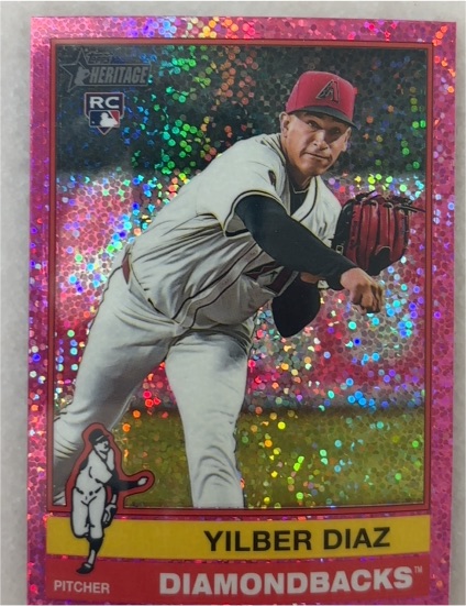 2025 Topps Heritage #372 Yilber Diaz — front