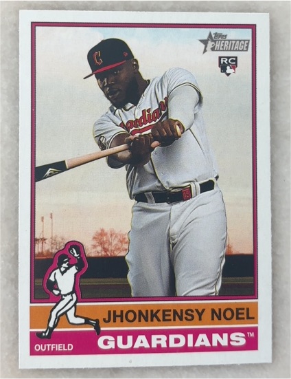 2025 Topps Heritage #79 Jhonkensy Noel — front