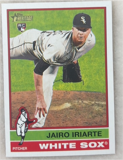 2025 Topps Heritage #385 Jairo Iriarte — front