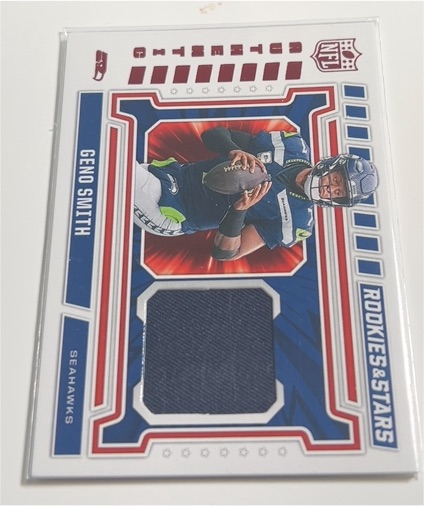 2024 Panini Rookies & Stars NFL Authentic Mem Geno Smith #NA-GSH — front