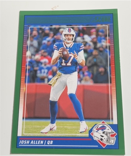 2024 Panini Score #28 Josh Allen — front